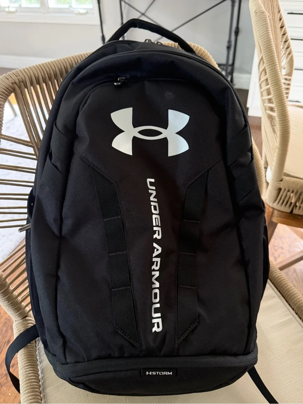 Under Armour Black Men's Backpack with White Logo
